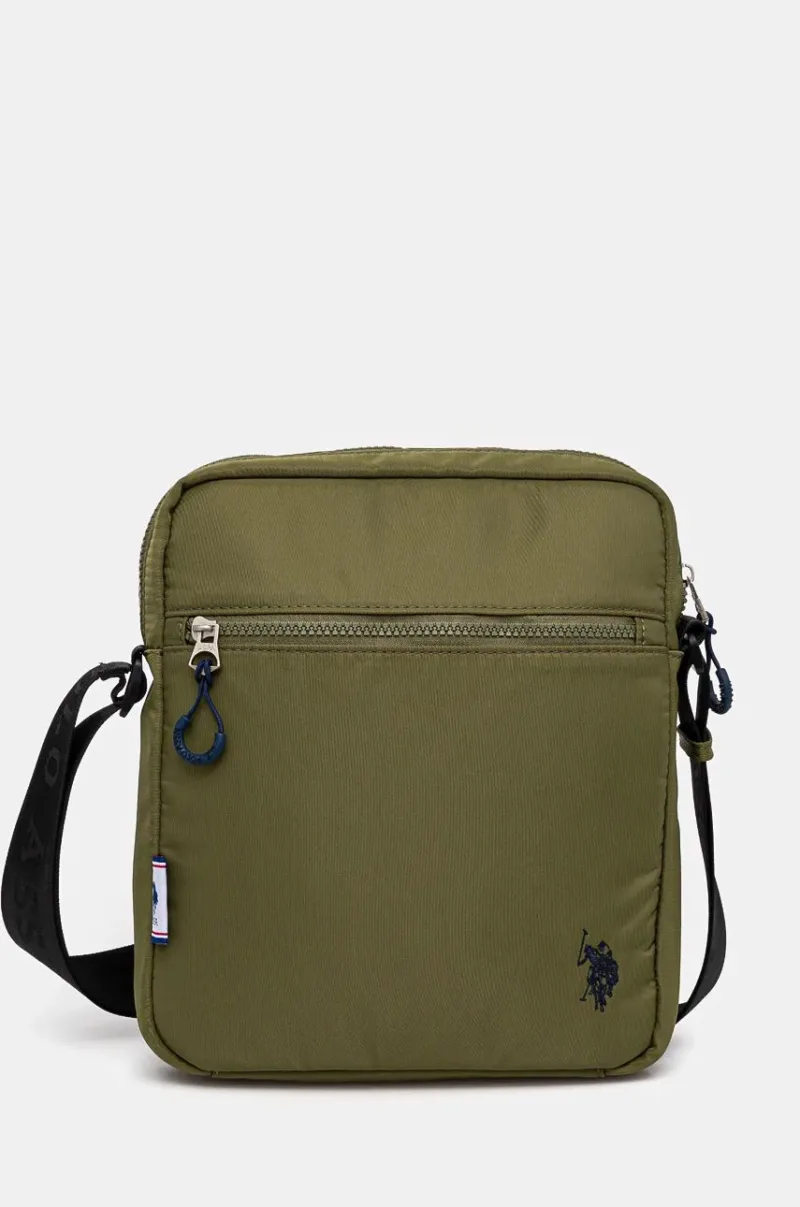 U.S. Polo Assn. borseta Bigfork culoarea verde