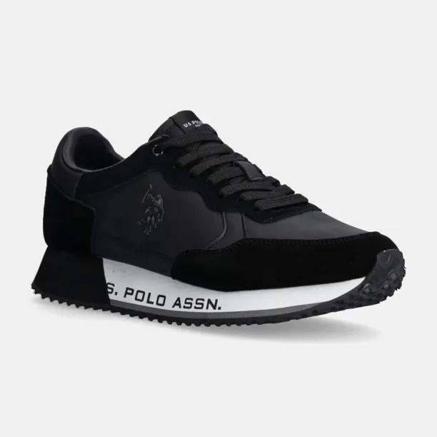 U.S. Polo Assn. sneakers CLEEF culoarea negru