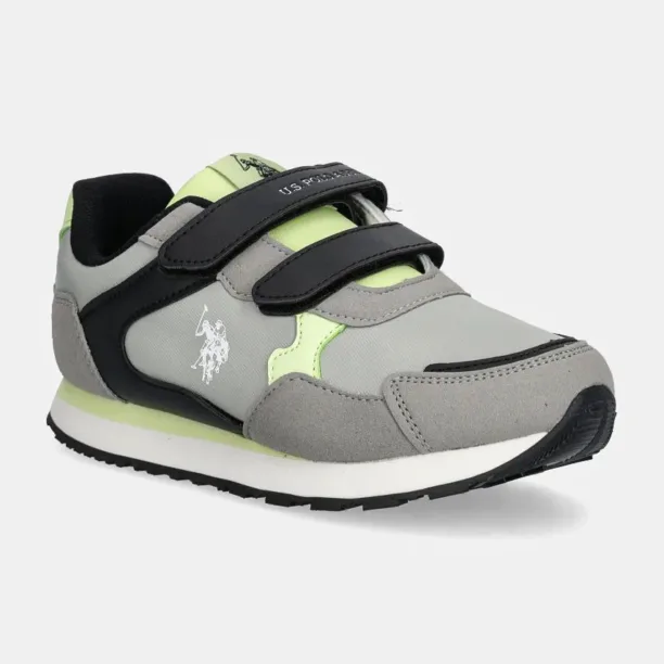 U.S. Polo Assn. sneakers pentru copii NOBIK014K/DNH1 culoarea gri