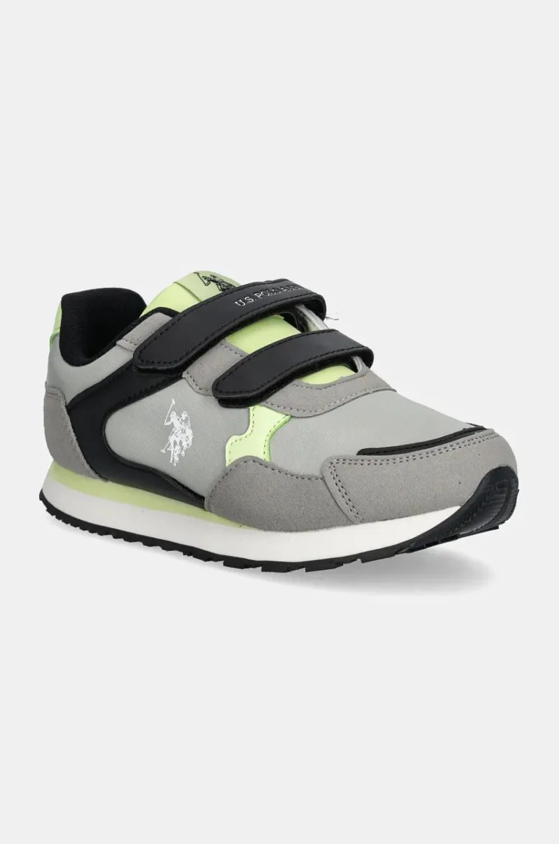 U.S. Polo Assn. sneakers pentru copii NOBIK014K/DNH1 culoarea gri