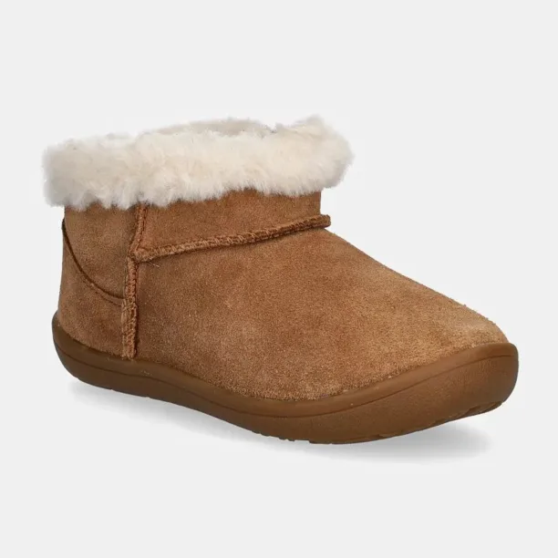 UGG cizme de iarna pentru copii KINSEY culoarea maro