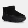 UGG cizme de zapada din piele intoarsa Venture Daze Ultra Mini culoarea negru