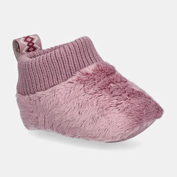 UGG papuci pentru copii BABY NESTI culoarea violet