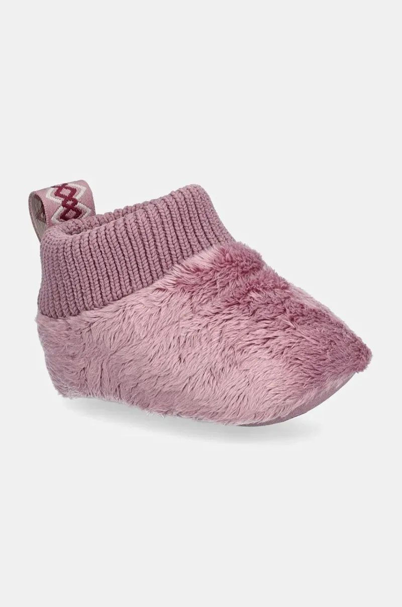 UGG papuci pentru copii BABY NESTI culoarea violet