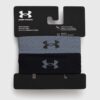 Under Armour bentite pentru cap Mesh 2-pack culoarea negru