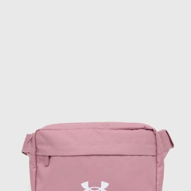 Under Armour borseta Loudon Lite culoarea roz