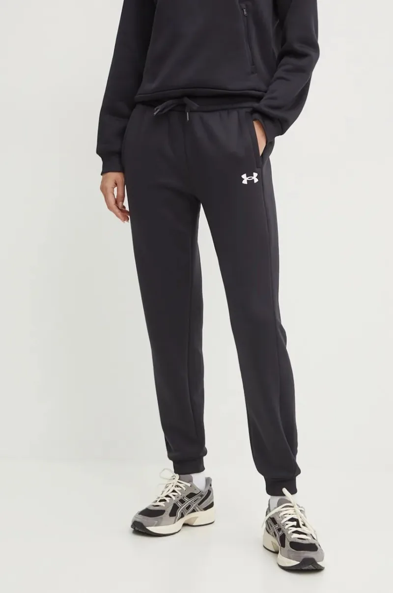 Under Armour pantaloni de trening Armour Fleece culoarea negru