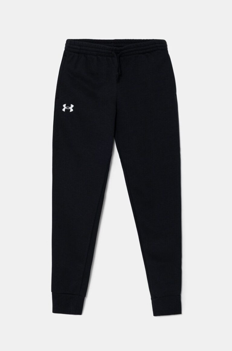 Under Armour pantaloni de trening pentru copii Rival Fleece Joggers culoarea albastru marin