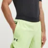 Under Armour pantaloni scurți de antrenament Vanish Elite culoarea verde