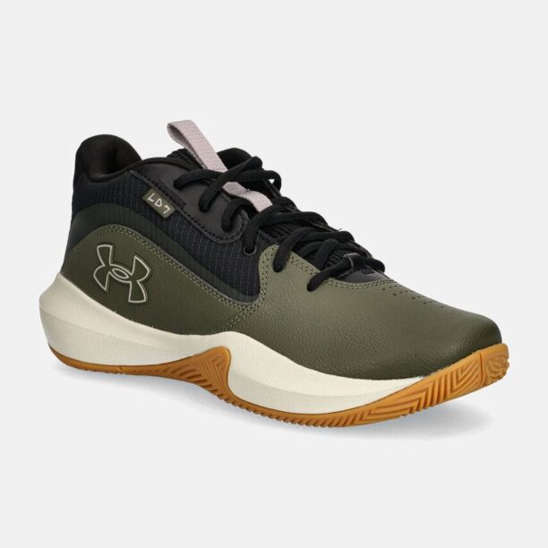 Under Armour pantofi de basketball Lockdown 7 culoarea verde