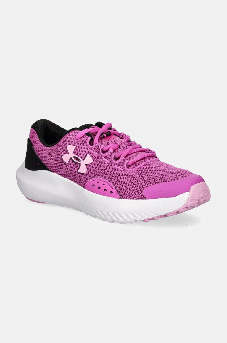 Under Armour sneakers pentru copii GGS Surge 4 culoarea roz