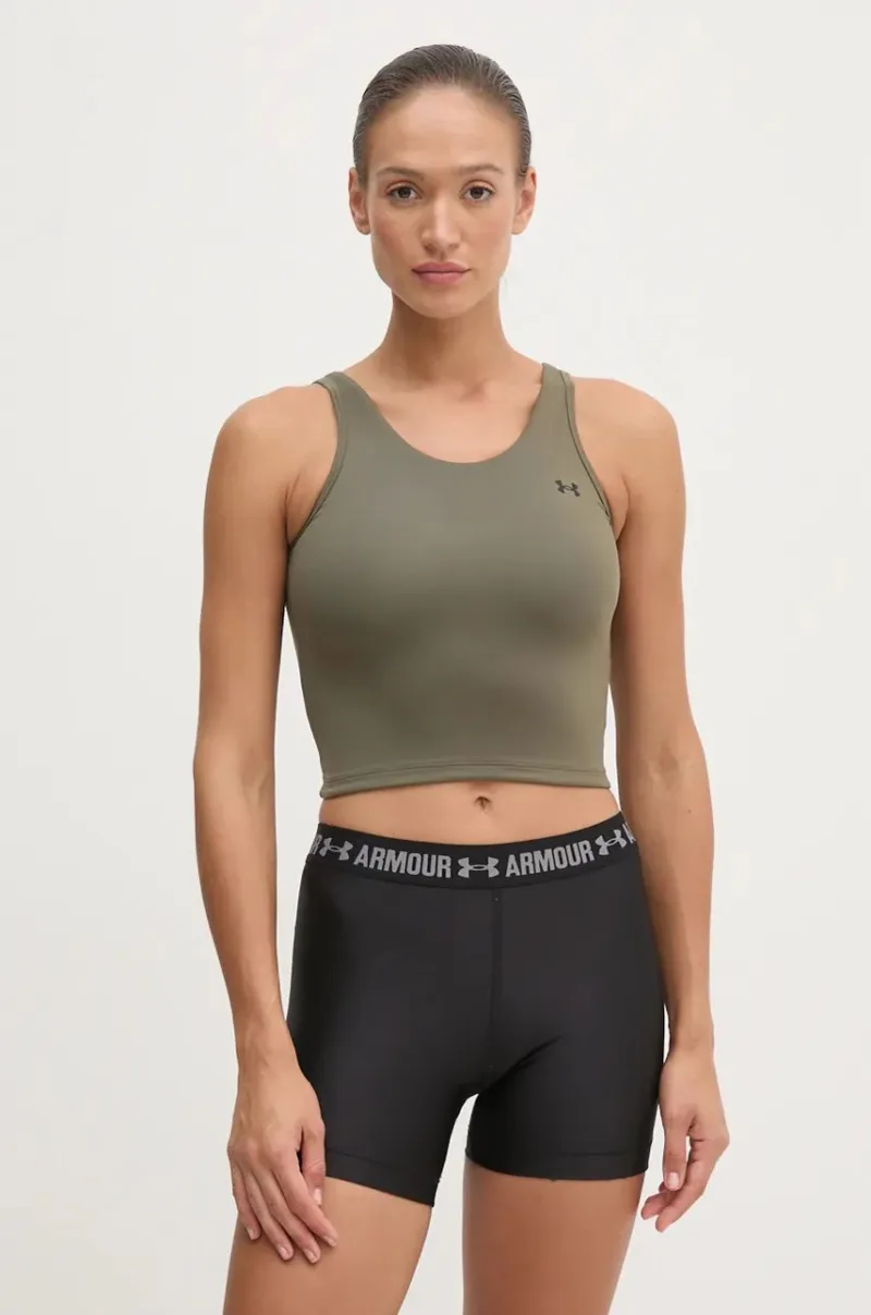 Under Armour top de antrenament Motion EMEA culoarea verde