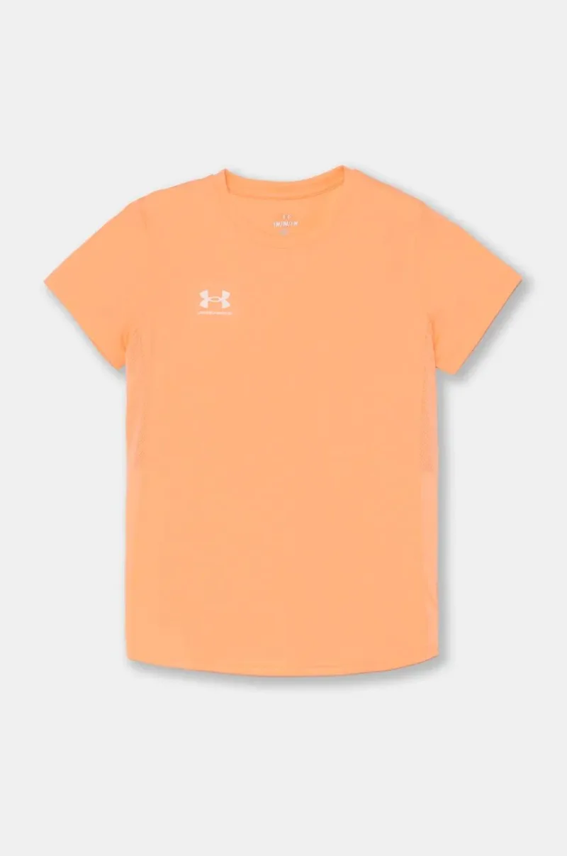 Under Armour tricou copii G s Ch. Train SS culoarea portocaliu