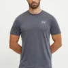 Under Armour tricou de alergare Launch Camo culoarea gri