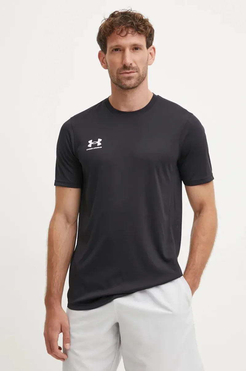 Under Armour tricou de antrenament Challenger culoarea negru