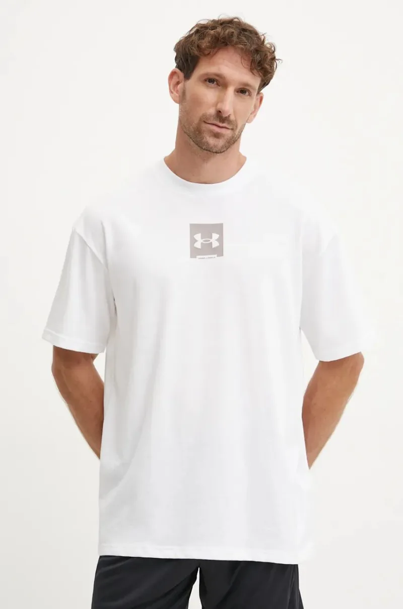 Under Armour tricou din bumbac HW OS BOX barbati