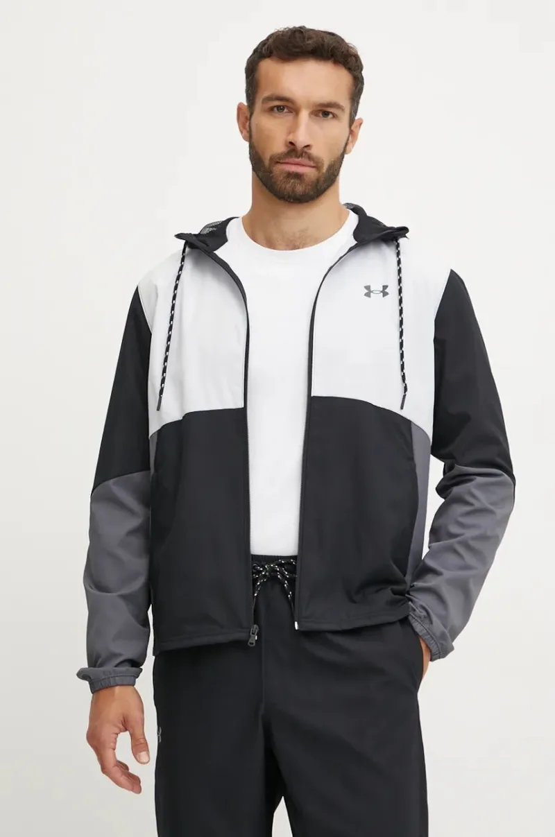 Under Armour windbreaker Legacy culoarea negru