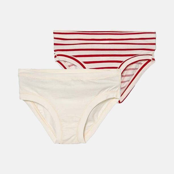 United Colors of Benetton chiloti copii 2-pack culoarea rosu