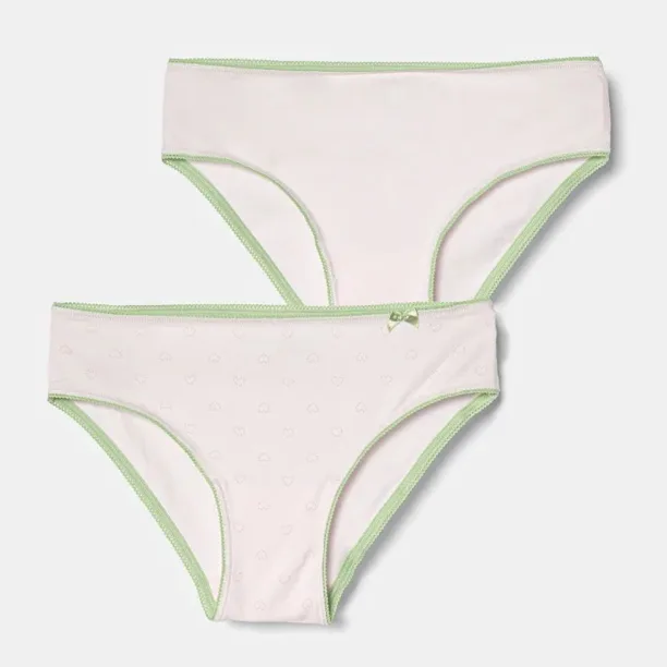 United Colors of Benetton chiloti copii 2-pack culoarea roz