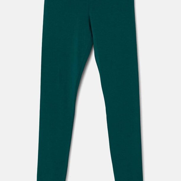 United Colors of Benetton leggins copii culoarea verde