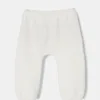 United Colors of Benetton pantaloni bebe culoarea alb