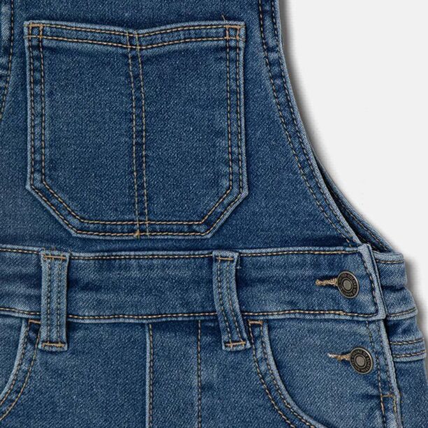 United Colors of Benetton salopete din denim pentru copii 44LGGT00I preţ