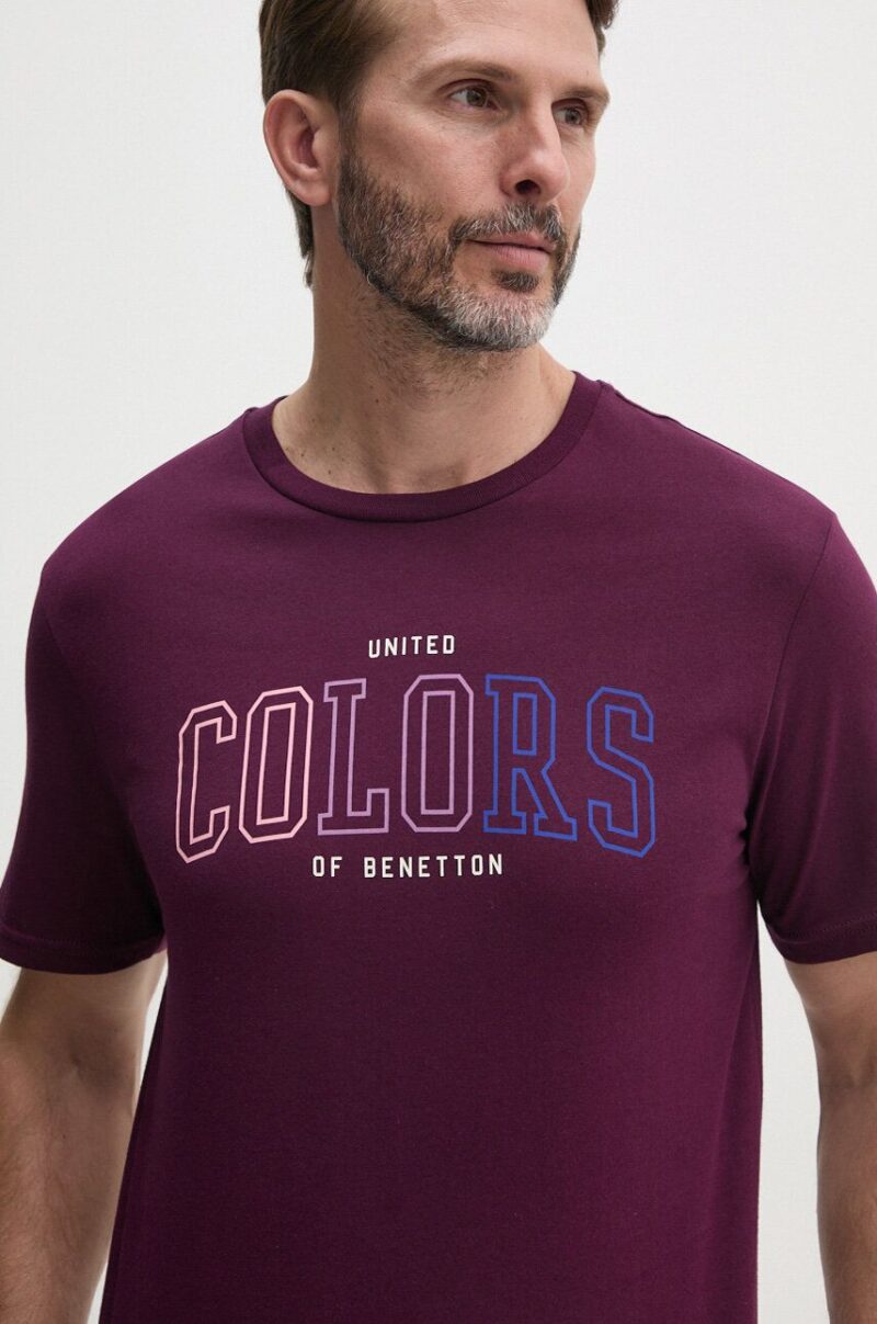 United Colors of Benetton tricou din bumbac barbati