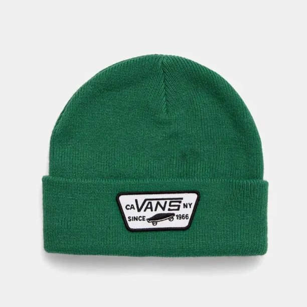 Vans caciula culoarea verde