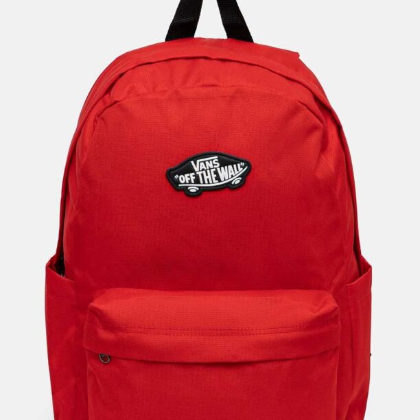 Vans ghiozdan copii Old Skool Grom Backpack culoarea rosu