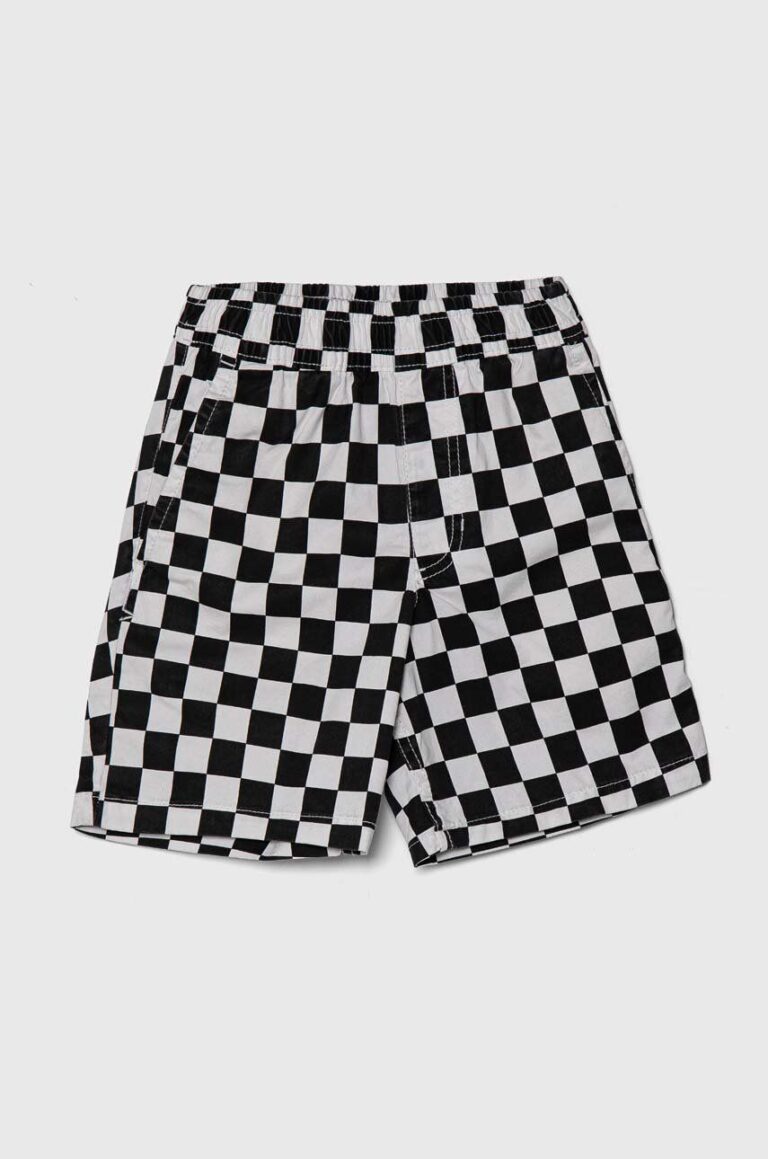 Vans pantaloni scurti copii BY RANGE ELASTIC WAIST SHORT KIDS culoarea alb