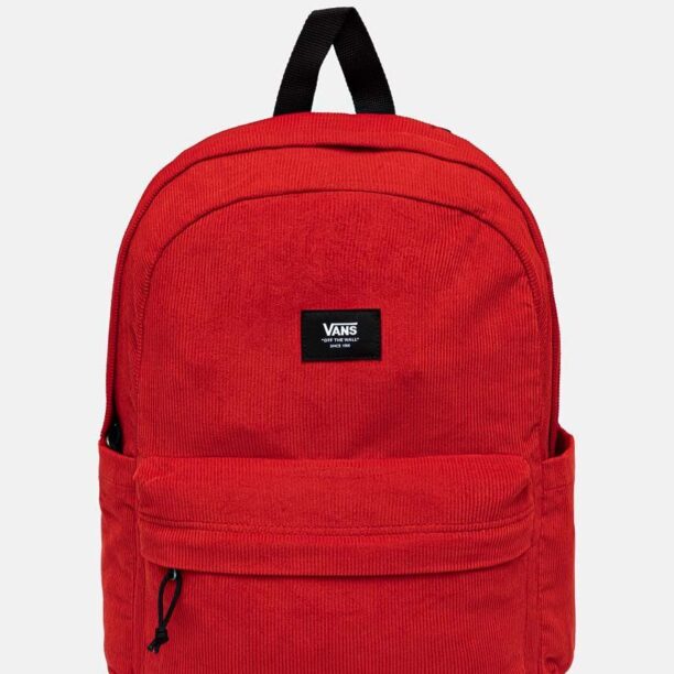 Vans rucsac culoarea rosu