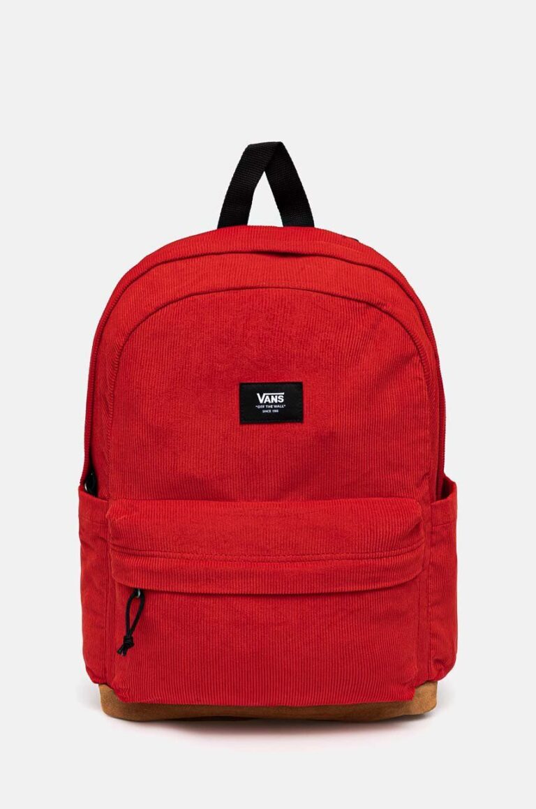 Vans rucsac culoarea rosu