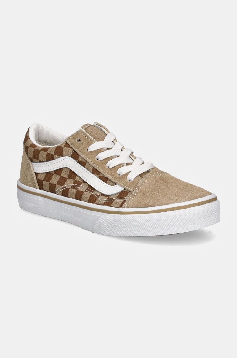 Vans tenisi copii Old Skool culoarea bej