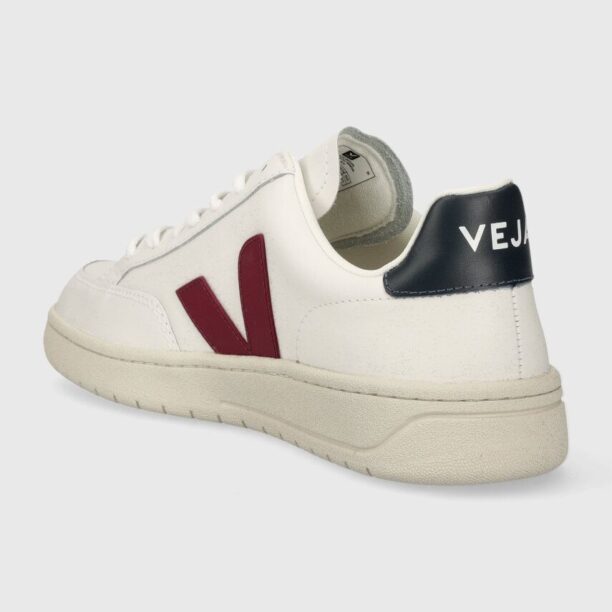 Veja sneakers din piele V-12 culoarea: alb XD0201955B preţ