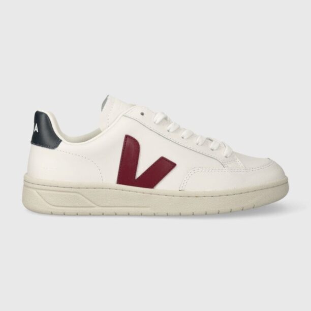 Veja sneakers din piele V-12 culoarea: alb XD0201955B