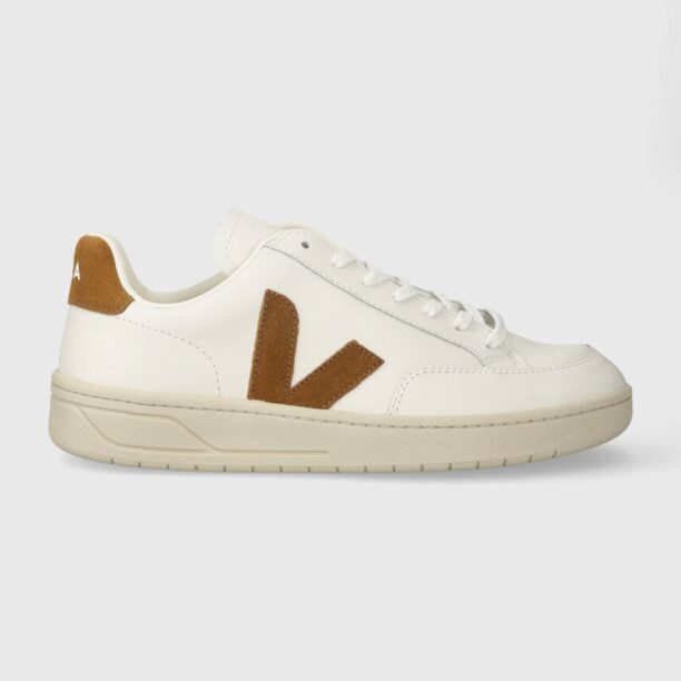 Veja sneakers din piele V-12 culoarea: alb XD0202322B