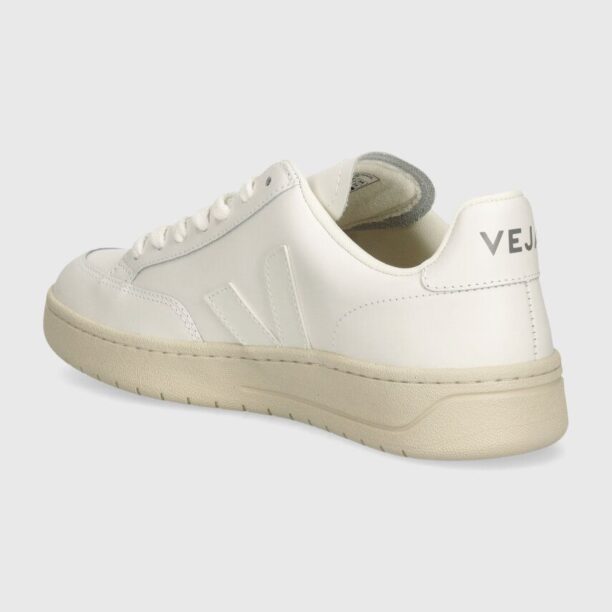 Veja sneakers din piele V-12 culoarea: alb XD022297 preţ