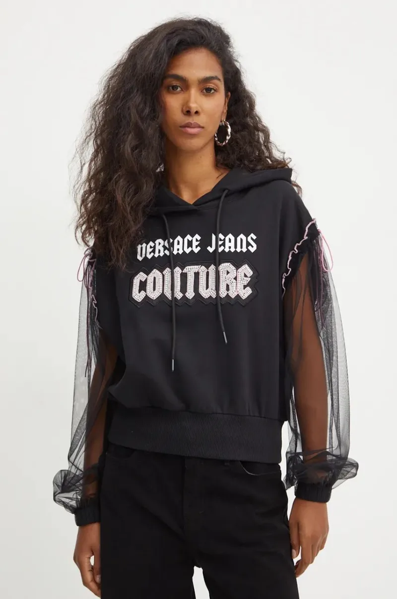 Versace Jeans Couture hanorac de bumbac femei