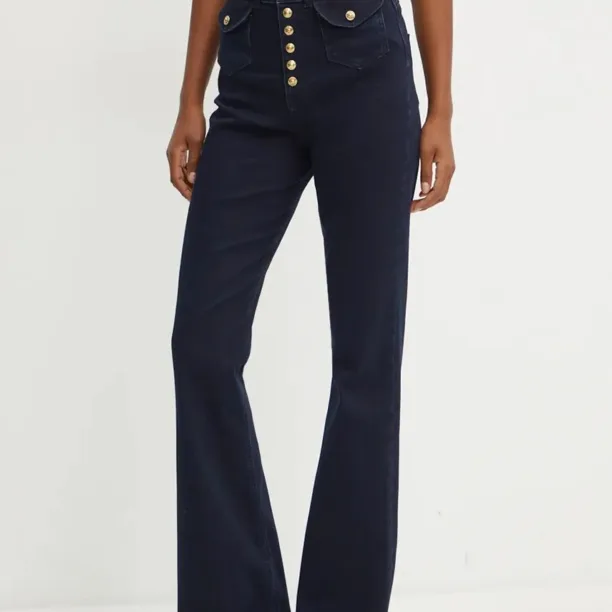 Versace Jeans Couture jeansi femei high waist