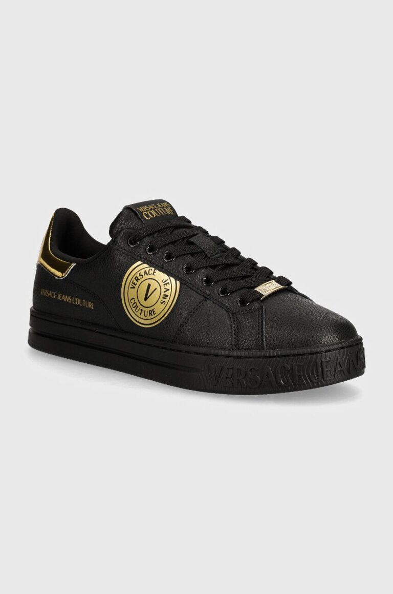 Versace Jeans Couture sneakers Court 88 culoarea negru