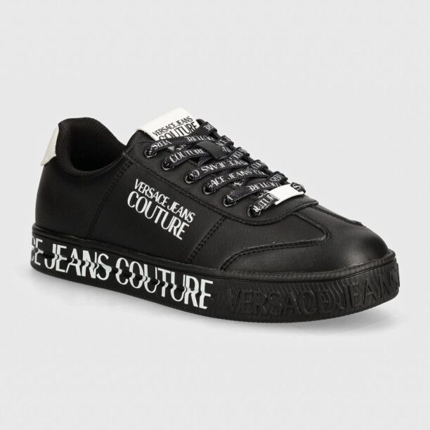 Versace Jeans Couture sneakers Court 88 culoarea negru