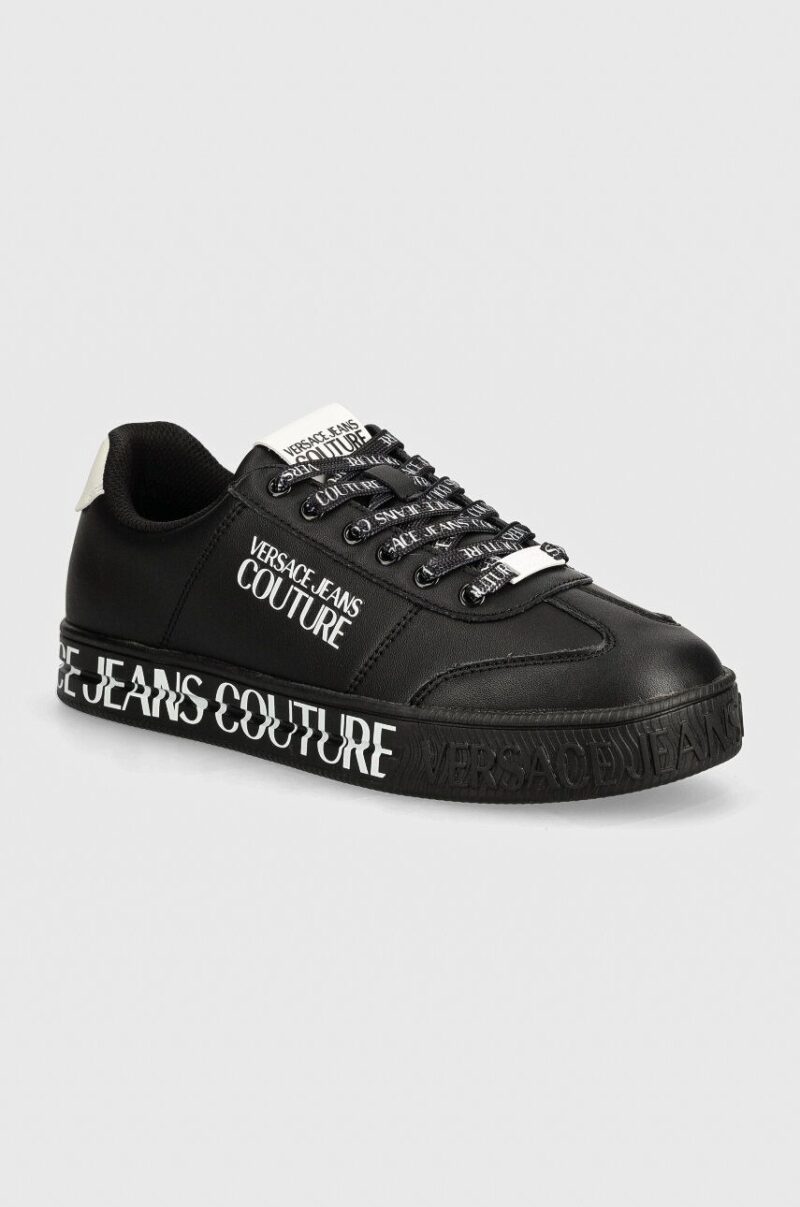 Versace Jeans Couture sneakers Court 88 culoarea negru