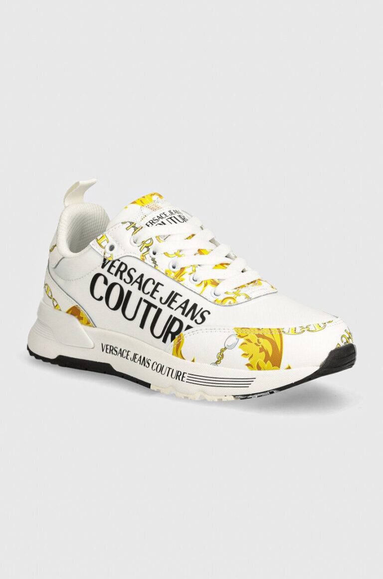 Versace Jeans Couture sneakers Dynamic culoarea alb