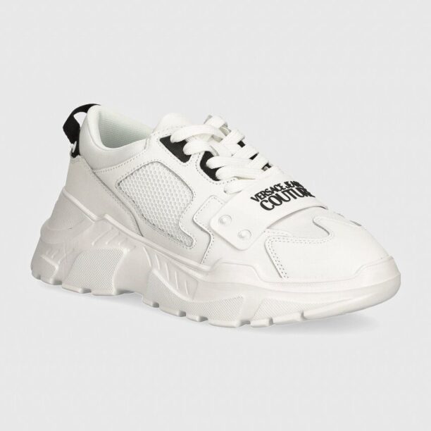 Versace Jeans Couture sneakers Speedtrack culoarea alb