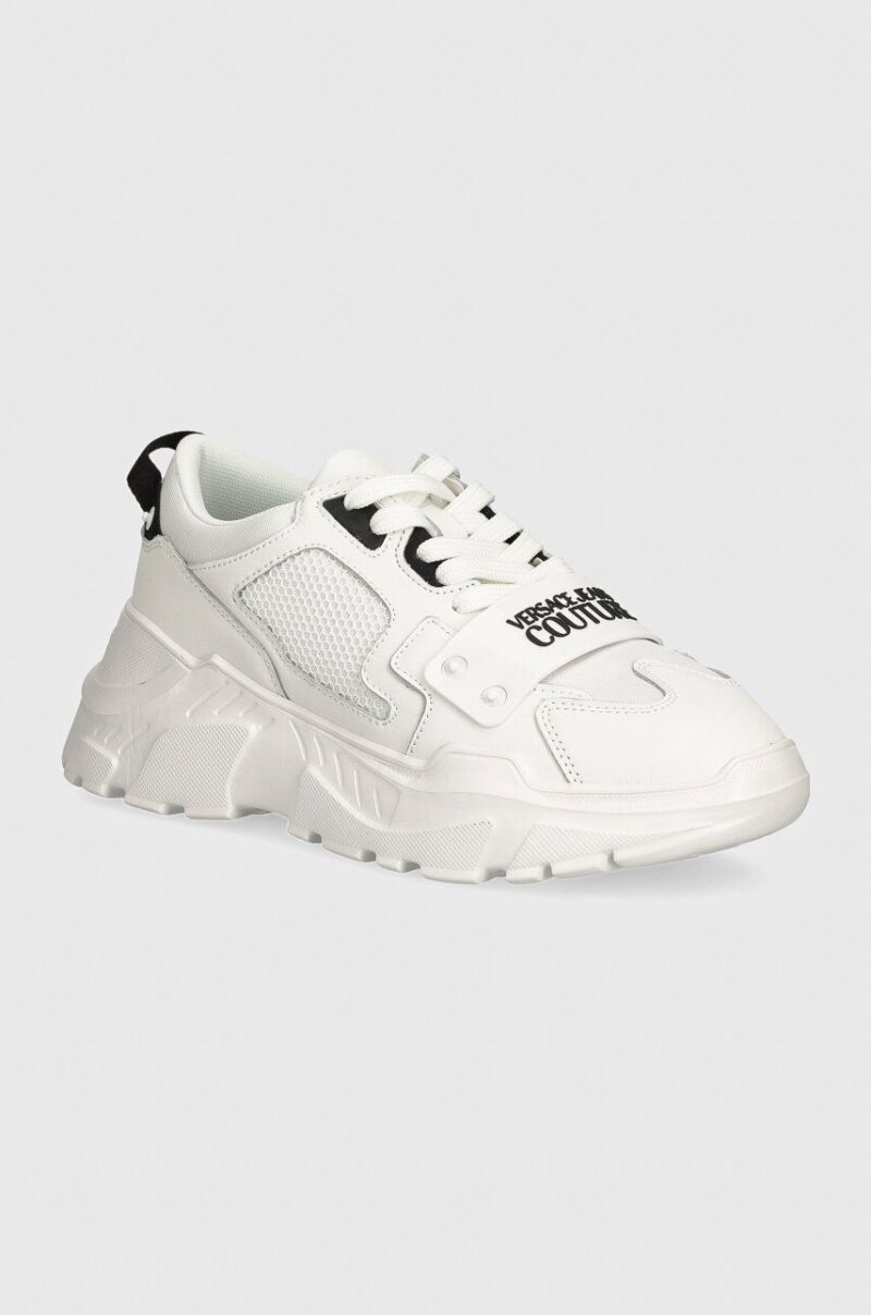 Versace Jeans Couture sneakers Speedtrack culoarea alb