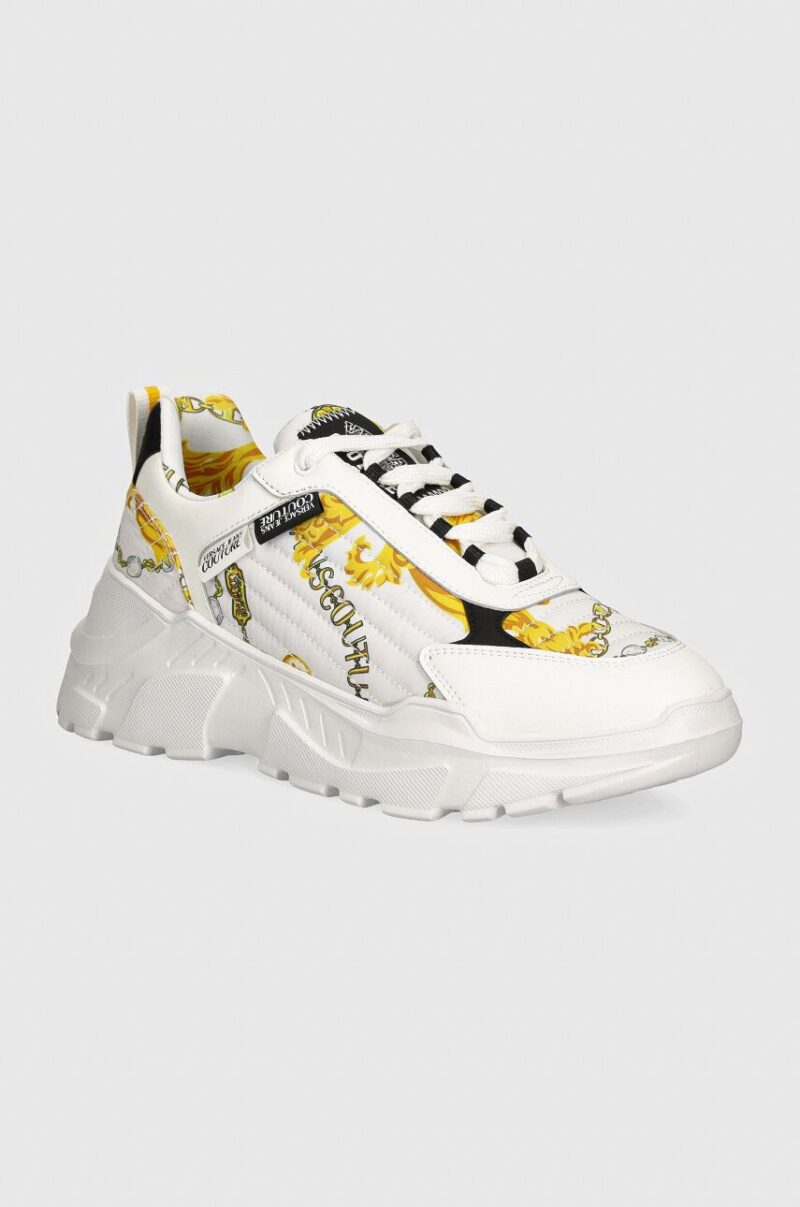 Versace Jeans Couture sneakers Speedtrack culoarea alb