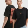 Vertere Berlin tricou din bumbac culoarea negru