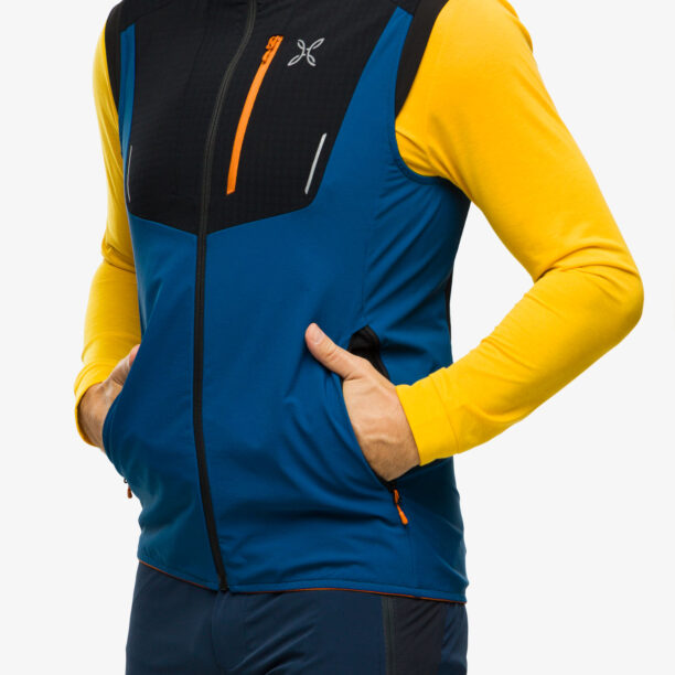 Cumpăra Vestă Montura Ski Style Vest - deep blue/mandarine