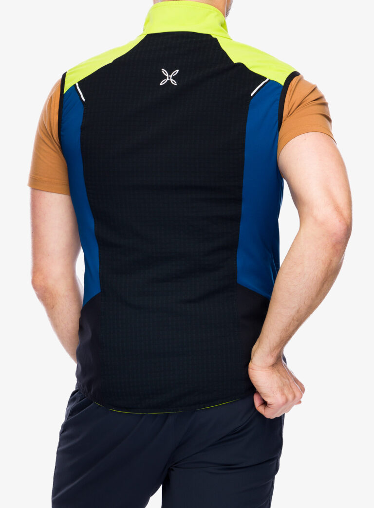 Vestă Montura Wind Revolution Vest - black/lime green preţ