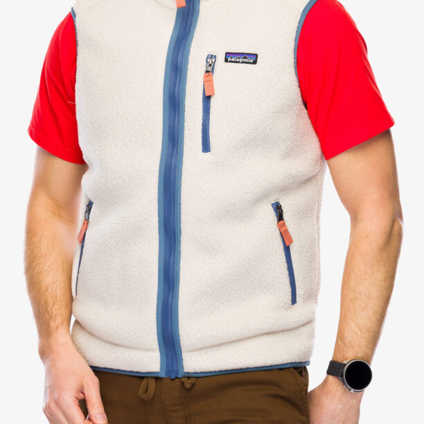 Vestă Patagonia Retro Pile Vest - dark natural/blue